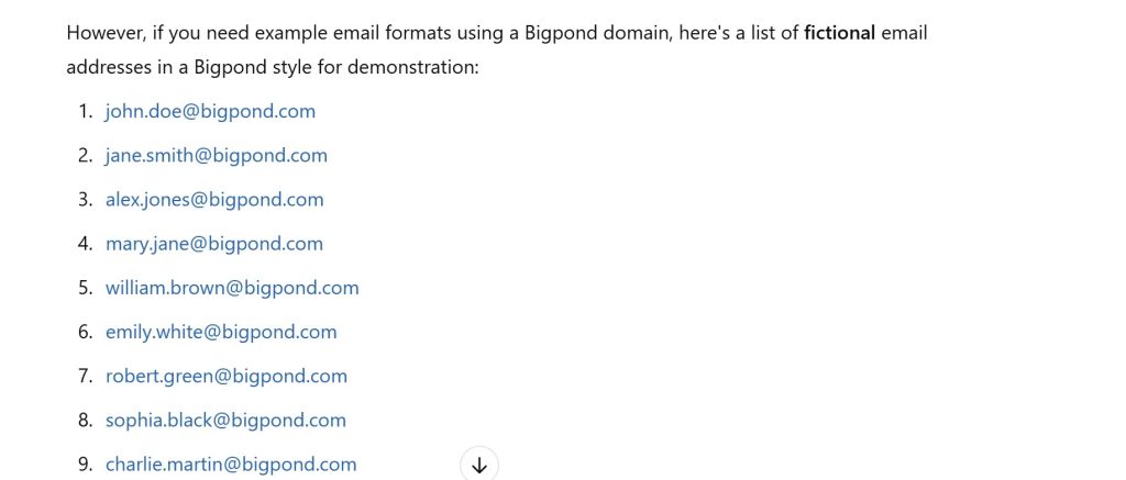 Bigpond Email Account