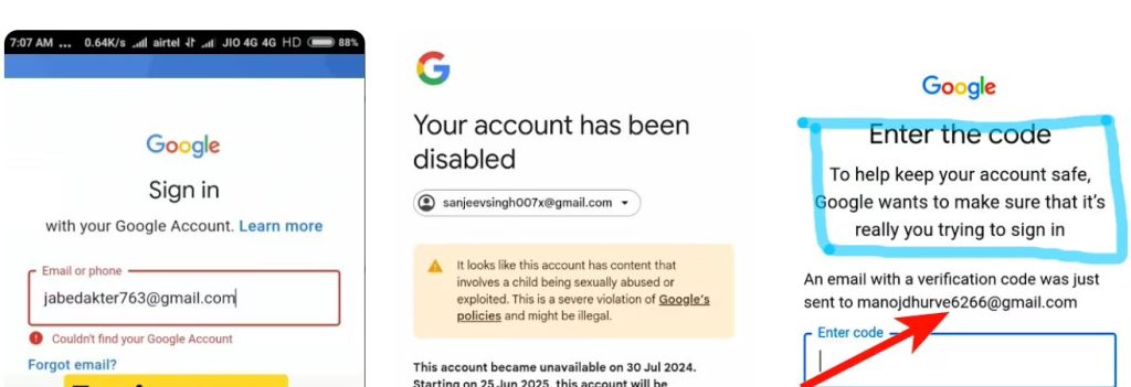 Recover Your Gmail Account