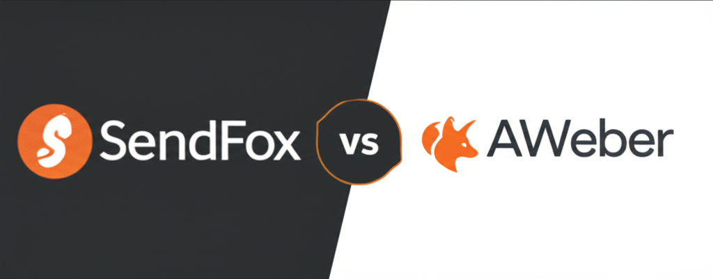 Generate a high-quality, relevant image prompt for an article about: SendFox vs AWeber: Essential Sh