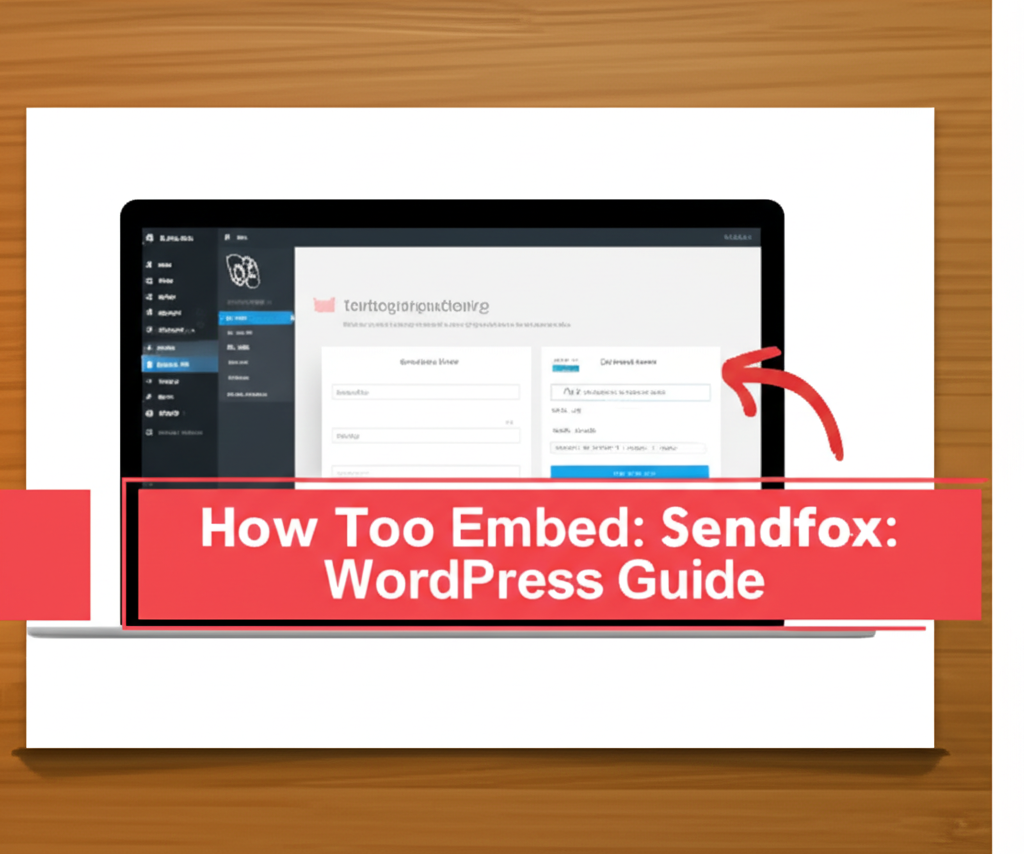 Generate a high-quality, relevant image prompt for an article about: How to Embed Sendfox: Proven Wo