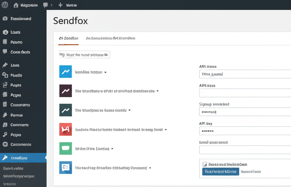 Generate a high-quality, relevant image prompt for an article about: How to Embed Sendfox: Proven Wo