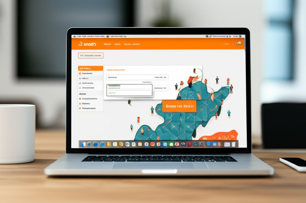 Generate a high-quality, relevant image prompt for an article about: How to Set Up SendFox On Mac: P