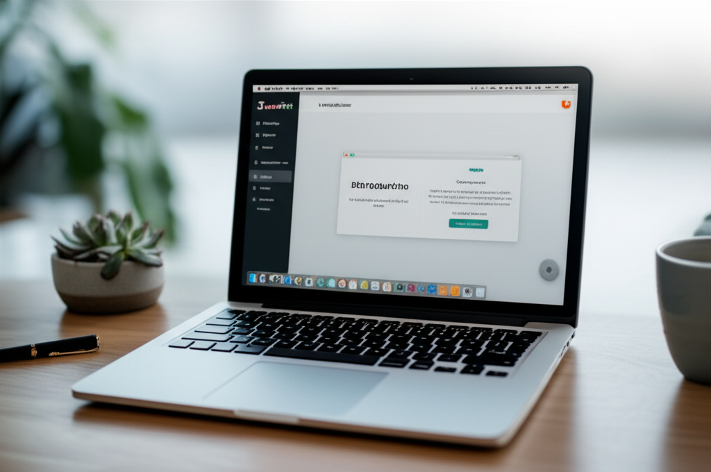 Generate a high-quality, relevant image prompt for an article about: How to Set Up SendFox On Mac: P