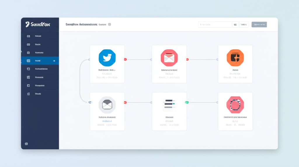 Generate a high-quality, relevant image prompt for an article about: SendFox Automations: Proven Eff