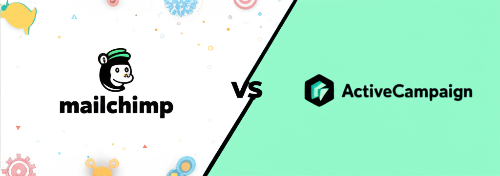 Generate a high-quality, relevant image prompt for an article about: Mailchimp vs ActiveCampaign: Ul