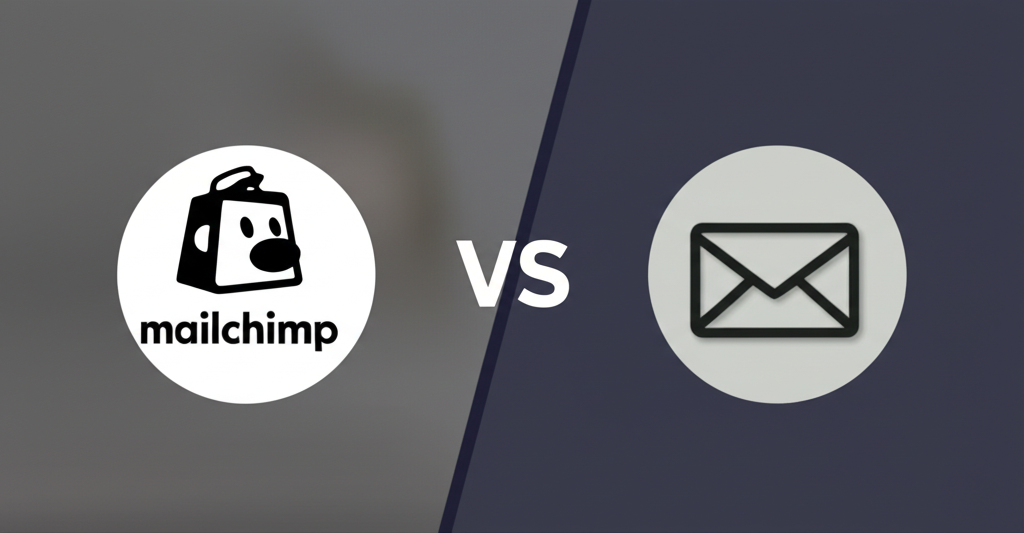 Generate a high-quality, relevant image prompt for an article about: Mailchimp vs Shopify Email: Ult