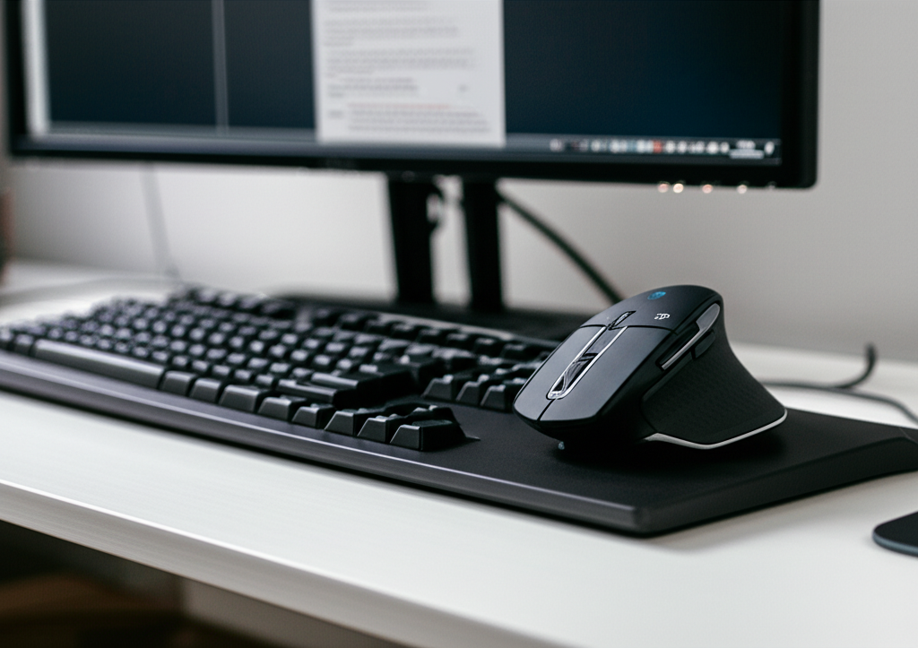 Generate a high-quality, relevant image prompt for an article about: Best Wireless Keyboard and Mous