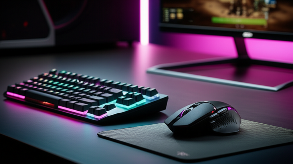 Generate a high-quality, relevant image prompt for an article about: Best Wireless Keyboard Mouse: G